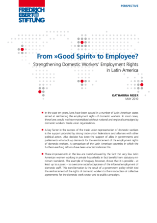 From "good spirit" to employee?