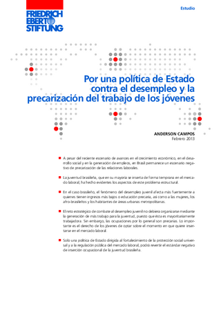 Por una política de estado contra el desempleo y la precarización del trabajo de los jóvenes