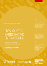 Presupuesto participativo en pandemia