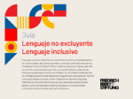 Guía lenguaje no excluyente, lenguaje inclusivo