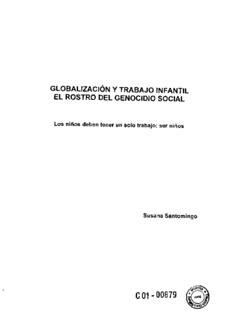 Globalización y trabajo infantil