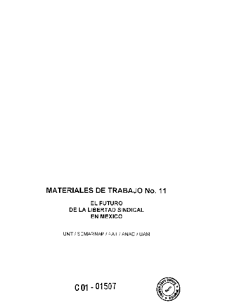 El futuro de la libertad sindical en México