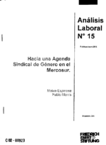 Hacia una agenda sindical de género en el Mercosur