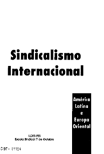Sindicalismo internacional