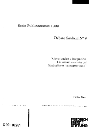 Globalización e integración