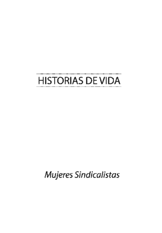 Historias de vida